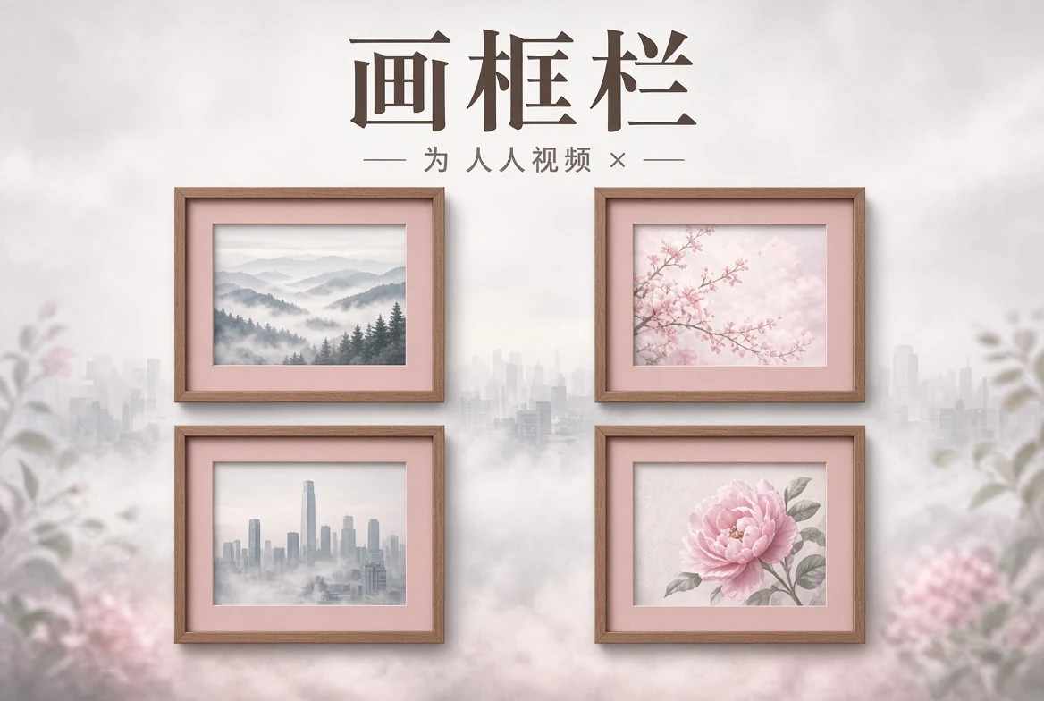 画框栏主题影像
